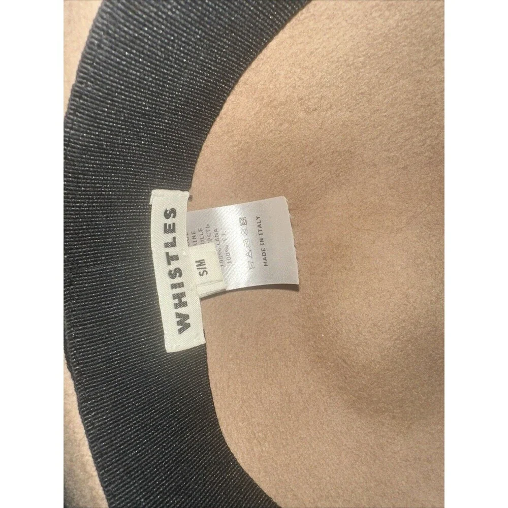 Whistles Wool Fedora hat, S/M 100% Wool